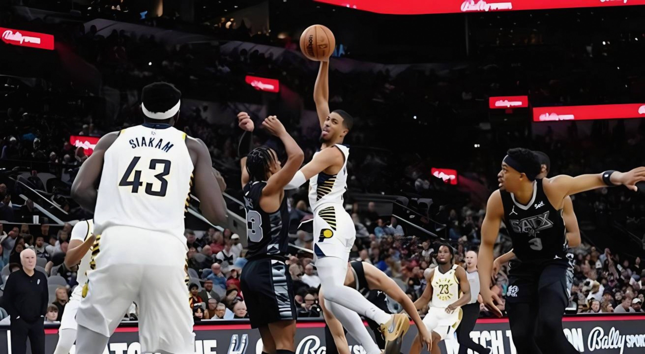 马刺绝杀广州队，福克斯扛起全队